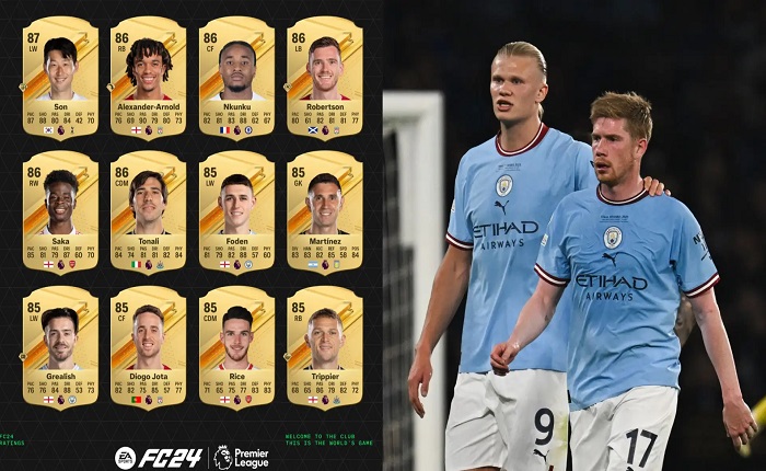 ea sports fc 24 player ratings