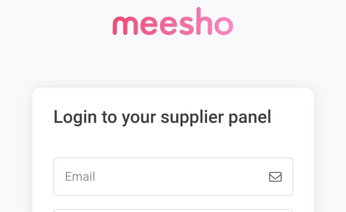 meesho supplier login